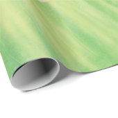 Papier Cadeau Grenouille verte attrapant les rayons du soleil (Coin rond)