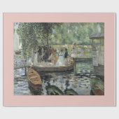 Papier Cadeau Grenouillère Renoir Impressionniste Peinture Art (Plat)