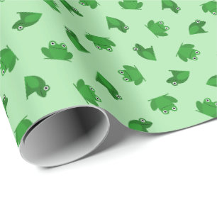 Papier Cadeau Grenouilles