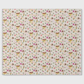 Papier Cadeau Grenouilles (Plat)