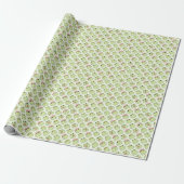Papier Cadeau Grenouilles (Déroulé)