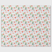 Papier Cadeau Grenouilles et rougeurs (Plat)