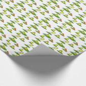 Papier Cadeau Grenouilles sans couture (Coin)