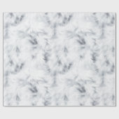 Papier Cadeau Grey Silver White Birthday (Plat)