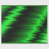 Papier Cadeau Griffes vertes (Plat)