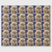 Papier Cadeau Griffon de Bruxelles (Plat)