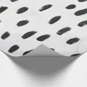 Papier Cadeau griffonnage tiré par la main (Coin)