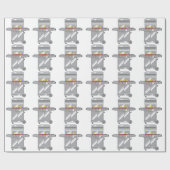Papier Cadeau Gril superbe (Plat)