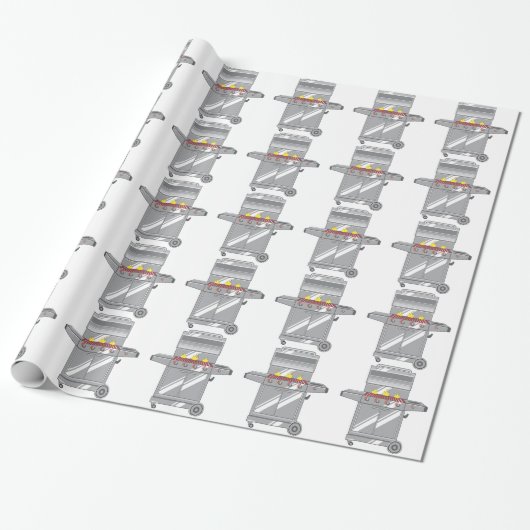 Papier Cadeau Gril superbe (Déroulé)