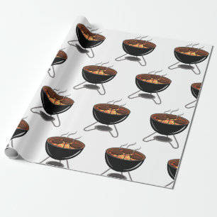 Papier Cadeau Grill barbecue