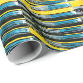 Papier Cadeau Grill jaune (Coin rond)