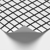 Papier Cadeau Grille blanche (Coin)