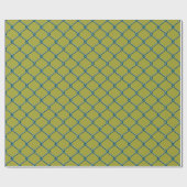 Papier Cadeau Grille de lien de chaîne (Plat)
