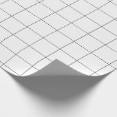 Papier Cadeau Grille de vérification du volet Windows (noir/blan (Coin)