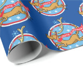 Papier Cadeau Grille | Max Merry Grinchmas ! (Coin rond)