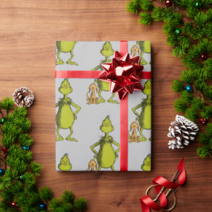Papier Cadeau Grille   Position max. et Grinch
