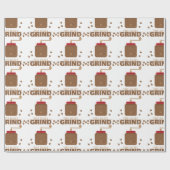 Papier Cadeau Grille quotidienne (Plat)