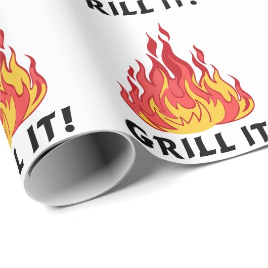 Papier Cadeau Griller (Coin rond)