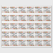 Papier Cadeau Griller et se détendre (Plat)