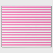 Papier Cadeau Grilles roses et blanches chaudes (Plat)