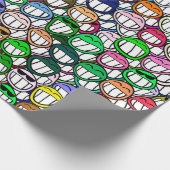 Papier Cadeau Grimaces (Coin)