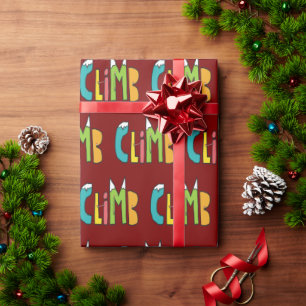 Papier Cadeau Grimper