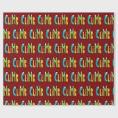 Papier Cadeau Grimper (Plat)