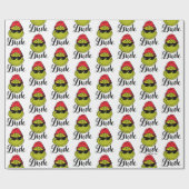 Papier Cadeau Grinch | Le Dude (Plat)