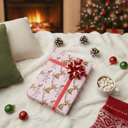 Papier Cadeau Grinch | Max et Cindy Lou Who