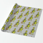 Papier Cadeau Grinch | Max & Grinch posture (Déroulé)