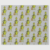 Papier Cadeau Grinch | Max & Grinch Stance (Plat)