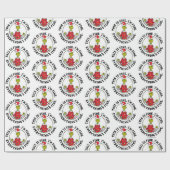 Papier Cadeau Grinch | Tout va bien (Plat)