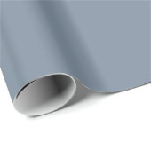 Papier Cadeau Gris Ardoise Clair (Coin rond)