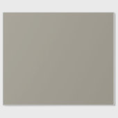 Papier Cadeau Gris argent métallisé mat solide (Plat)