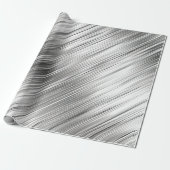 Papier Cadeau Gris argenté (Déroulé)