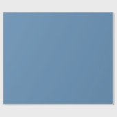 Papier Cadeau gris bleu (Plat)