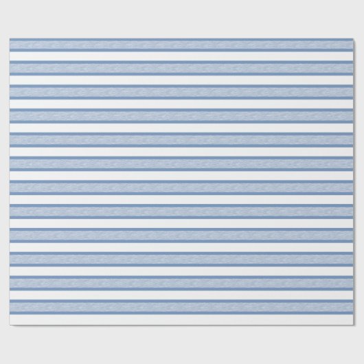 Papier Cadeau Gris/Bleu (Plat)
