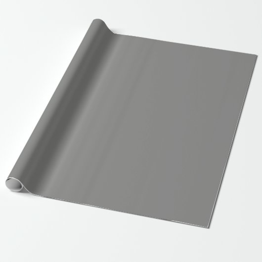 Papier Cadeau Gris de cuisse (couleur solide) (Déroulé)