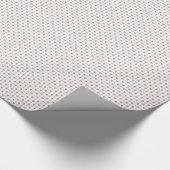 Papier Cadeau Gris de Fleur de Lis Pink (Coin)