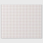 Papier Cadeau Gris de Fleur de Lis Pink (Plat)