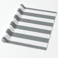 Gris de fusain, Motif de rayures XL blanches