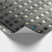 Papier Cadeau Gris de la vie de ville (Coin)