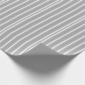 Papier Cadeau Gris et blanc (Coin)
