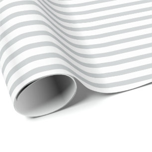 Papier Cadeau Gris Et Blanc Modernes Motif