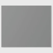 Papier Cadeau Gris foncé (Plat)