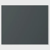 Papier Cadeau Gris foncé Azur (Plat)