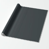 Papier Cadeau Gris foncé Azur (Déroulé)