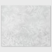 Papier Cadeau Gris Gris Parties scintillant Noël Fête Flambeau d (Plat)