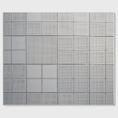 Papier Cadeau Gris numérique (Plat)