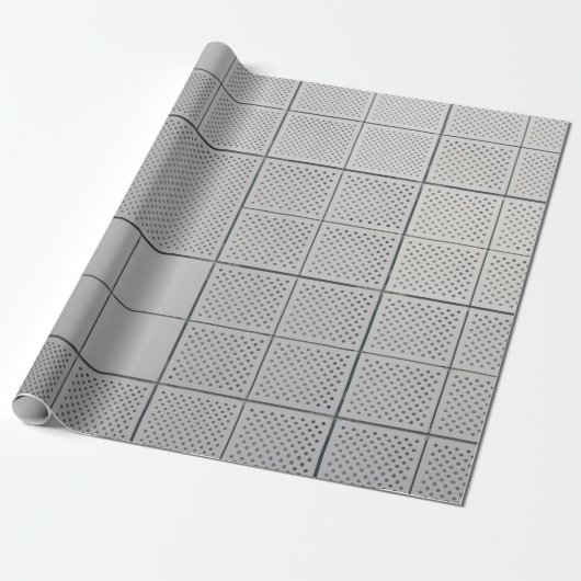 Papier Cadeau Gris numérique (Déroulé)